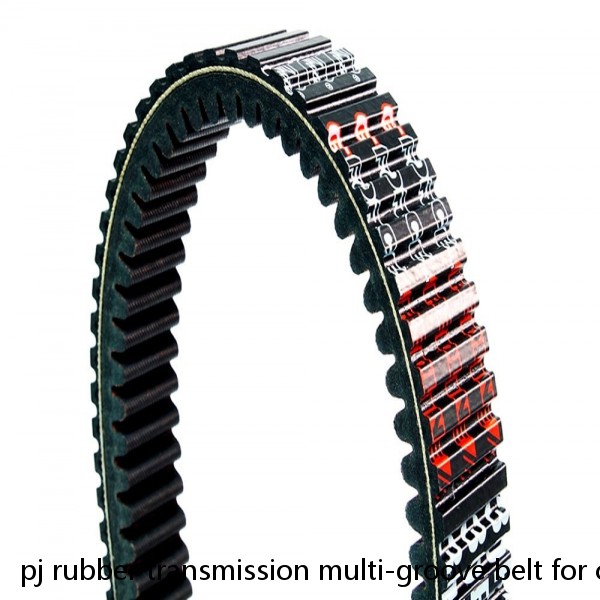 pj rubber transmission multi-groove belt for conveyor Transmission BeltsMolded Ribbed Belt2pj 456